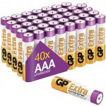 GP Extra Alkaline AAA 40 ks 1013100401 – Zbozi.Blesk.cz