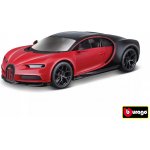 Maisto Bugatti Chiron Sport červená 1:24 – Zboží Mobilmania