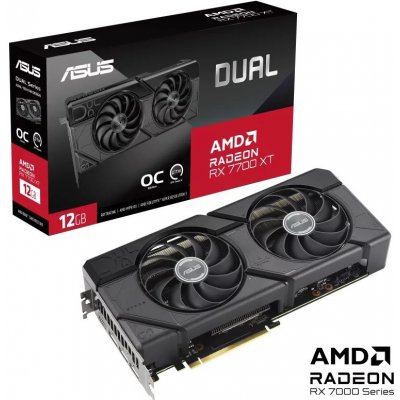 Asus DUAL-RX7700XT-O12G 90YV0JZ0-M0NA00 – Hledejceny.cz