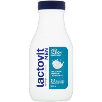 Lactovit Men Deo Action sprchový gel 300 ml