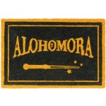 CurePink rohožka Harry Potter: Alohomora (60 x 40 cm) černá [GP85067] – Zboží Dáma