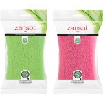 Zansot řecká hypoalergenní měkká tělová houba 2 ks červená + zelená – Zboží Dáma