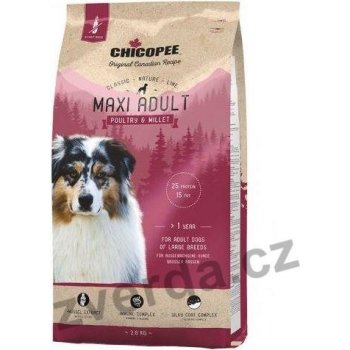 Chicopee Classic Nature maxi Adult Poultry & Millet 15 kg