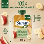 Sunar Bio kapsička Jablko banán 4m+ 100 g – Zboží Dáma
