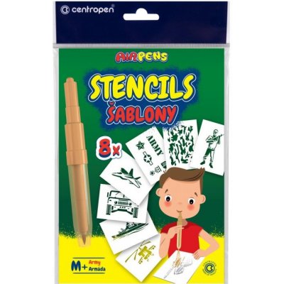 Centropen Šablony k foukacím fixům SET J+ Vánoce – Sleviste.cz