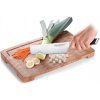 Kuchyňský nůž Tescoma Azza hladký japonský ocelový nůž Nakiri na zeleninu a ovoce 18 cm