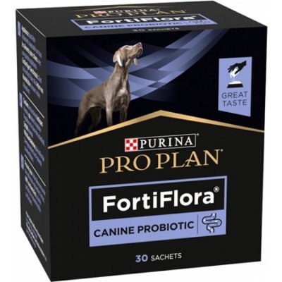Purina Pro Plan Veterinary Diets Canine FortiFlora plv 30 x 1 g – Hledejceny.cz