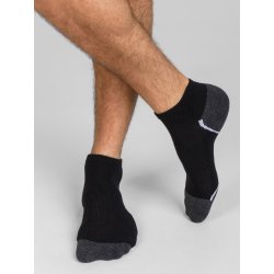 DIM pánské sportovní ponožky 3 páry SPORT IN-SHOE černá