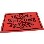 FLOMA Welcome Deco červená 45x75x0,3cm – Sleviste.cz