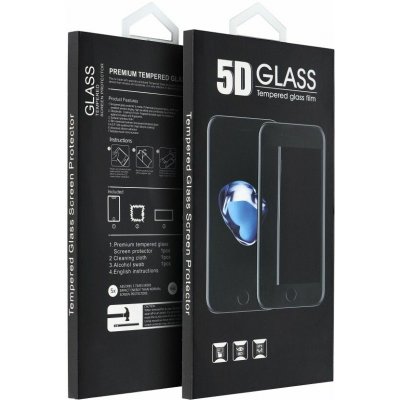 Colorful 5D Full Glue Tempered Glass - for Samsung Galaxy A40 black 438184 – Zboží Živě