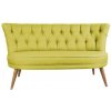 Pohovka Atelier del Sofa 2-Seat Sofa Richland LoveseatPeanut Green