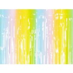 Party Deco Duhový party závěs 100 x 195 cm – Zboží Dáma