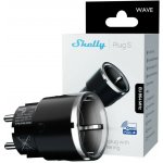 Shelly Wave Plug S LR Černá inteligentní zásuvka s měřením spotřeby (Z-Wave Long Range) SHELLY-WAVE-PLUG-S-LR-BLACK – Zboží Živě