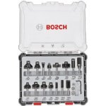 Bosch sada drážkovacích fréz 15 ks, stopka 6 mm 2607017471 – Zboží Mobilmania