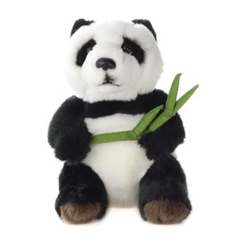 Panda s listem 18 cm