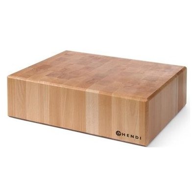 Hendi 505632 Dřevěný řeznický blok bez základny 500x400x150 mm – Zboží Dáma
