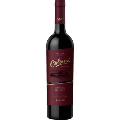 Colome Estate Malbec 2023 Červené 14,5% 0,75 l (holá láhev) – Hledejceny.cz