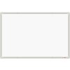 Tabule VMS Vision boardOK Keramická tabule na fixy se stříbrným rámem Stříbrná 60 x 90 cm