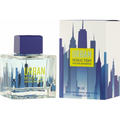 Antonio Banderas Urban Seduction Blue toaletní voda pánská 100 ml – Zboží Mobilmania