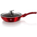 BerlingerHaus Burgundy Metallic Line Wok s mramorovým povrchem 28 cm