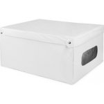 Compactor SMART 4 skládací úložná krabice s víkem bílá PVC 50 x 40 x 25 cm – Zboží Mobilmania