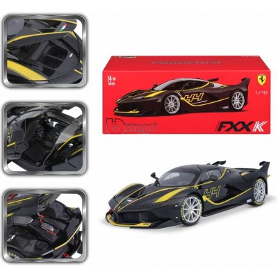Bburago Sign. Ferrari FXX K černá 1:18 – Sleviste.cz
