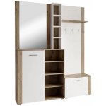 Tempo Kondela Předsíňová sestava fandu bílá dub artisan – Zboží Dáma