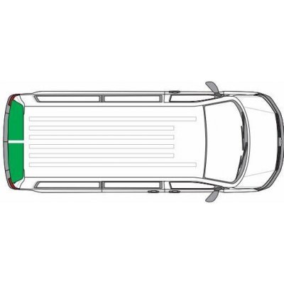 Carbest Termoizolace zadní části Ford Transit Custom, od roku 2023 – Zboží Mobilmania