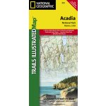Acadia národní park Maine turistická mapa GPS komp. NGS – Sleviste.cz