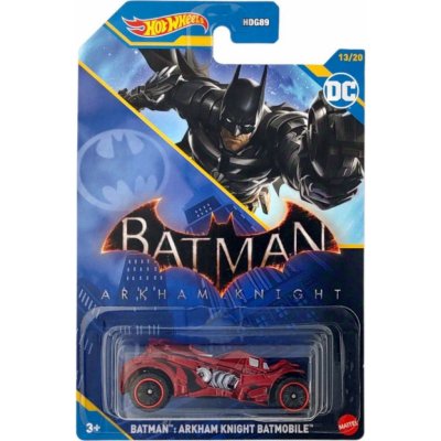 Mattel Hot Weels Tématické auto Batman Arkham Knight Batmobile