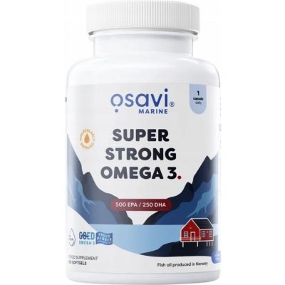 Osavi Omega 3 1000 mg 90 kapslí 500 EPA / 250 DHA – Hledejceny.cz