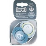 Lovi silikon dynamické dudlíky Baby Shower Boy modrá – Hledejceny.cz