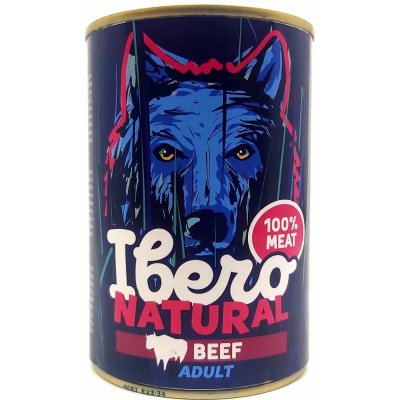 Ibero Natural Dog Adult beef 400 g – Zboží Mobilmania