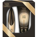 Naomi Campbell Queen of Gold EDT 15 ml + sprchový gel 50 ml dárková sada – Hledejceny.cz