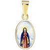 Přívěsky Aljančič Svatá Panna Maria madonka miniatura 022H