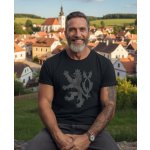 Striker pánské tričko Český lev černá – Zboží Mobilmania