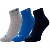 Puma 3Pack ponožky 906978 Navy Blue/Ash Blue