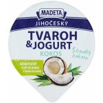 Madeta Jihočeský tvaroh & jogurt kokos 135 g – Zboží Dáma