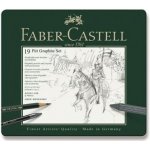 Faber-Castell Pitt Monochrome Graphite 112973 grafitová tužka sada 19 ks – Zboží Živě