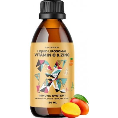 BrainMax KIDS Liquid Liposomal Multivitamin Mango 150 ml – Hledejceny.cz