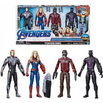 Hasbro Avengers Avengers Sada 4 Figurek Panter Iron Man Kapitan Marvel Star Lord – Zbozi.Blesk.cz