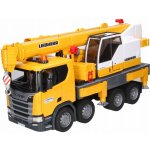 Bruder Nákladní auto SCANIA jeřáb Liebherr – Zboží Mobilmania