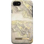 Pouzdro iDeal Of Sweden Fashion pro iPhone 8/7/6/6S/SE 2020/2022 sparle greige marble – Zbozi.Blesk.cz