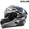 Přilba helma na motorku Zeus Shader II15 METALLIC