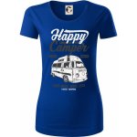 Happy Camper Dámské triko z organické bavlny Origin GOTS Královská modrá – Zboží Dáma