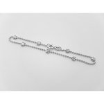 Ibeauty stříbrný náramek s kytičkami 54001-N – Hledejceny.cz