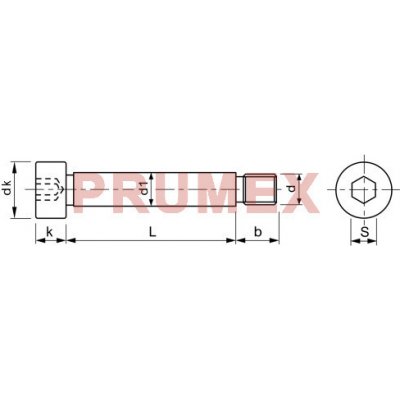 Šroub lícovaný inbus ISO 7379 M10 f9 12x25-12.9 – Zbozi.Blesk.cz