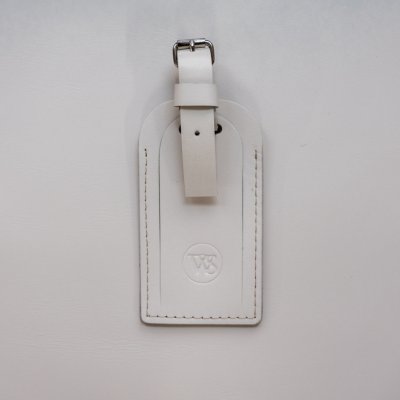 Wood Style Kožená Bílá – Zboží Dáma