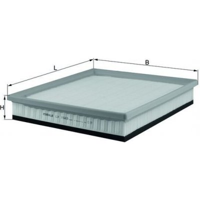 Vzduchový filtr MAHLE LX 1583 – Hledejceny.cz