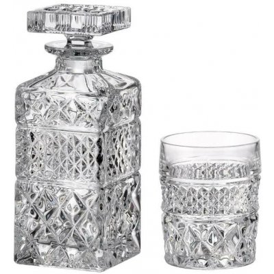 Bohemia Crystal Whisky set Madison (1 karafa+ 6 sklenic) – Hledejceny.cz